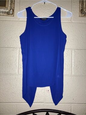 Express Dark Blue Tank Top